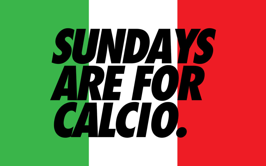 Sundays Are For Calcio Flag